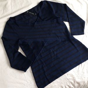 White House Black Market Striped Top